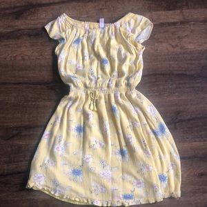 Justice Off the Shoulder Spring Dress